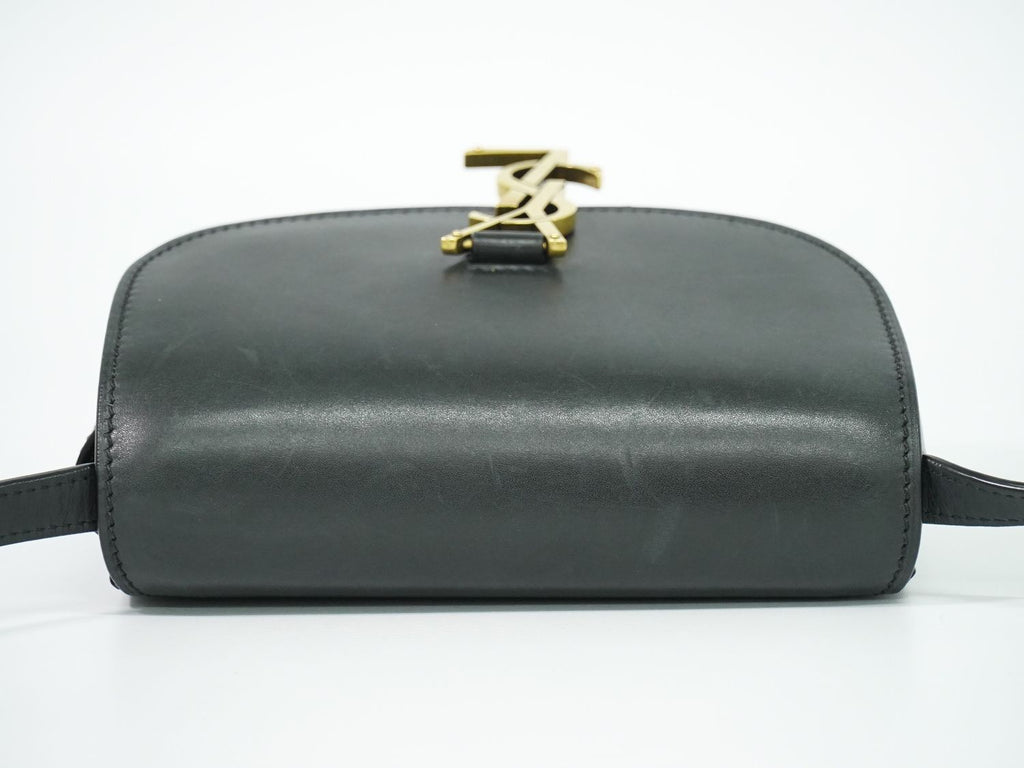 Saint Laurent YSL Kaia Small Satchel Shoulder Bag Pochette Leather Black — view 5