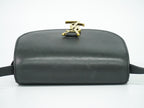 Saint Laurent YSL Kaia Small Satchel Shoulder Bag Pochette Leather Black — view 5