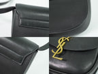 Saint Laurent YSL Kaia Small Satchel Shoulder Bag Pochette Leather Black — view 7