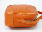 Gucci Micro Guccissima Leather Shoulder Bag Pochette Orange — view 4