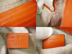 Gucci Micro Guccissima Leather Shoulder Bag Pochette Orange — view 9