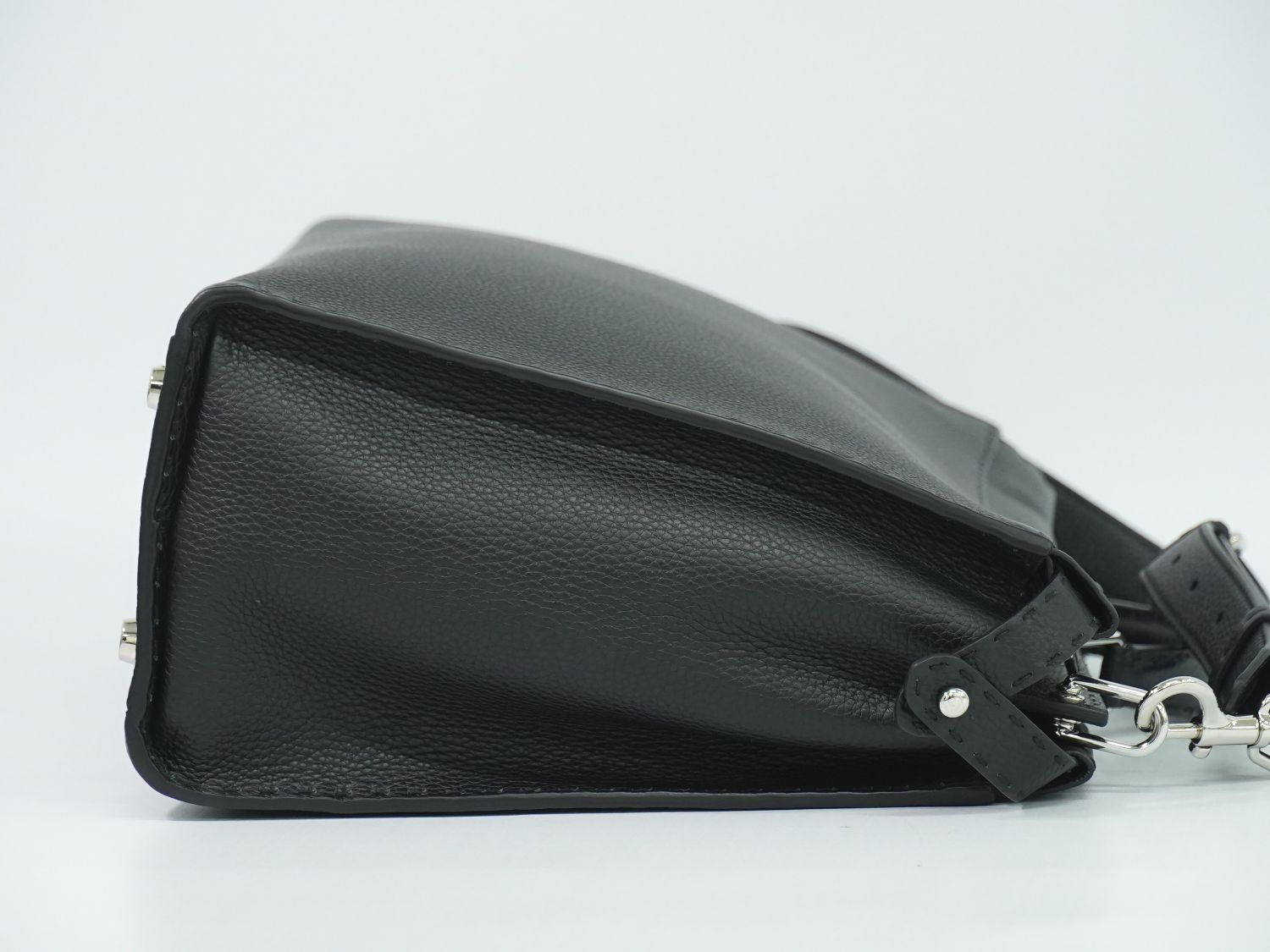 Fendi Peekaboo Selleria Monster Star Eye 2-Way Business Bag Handbag Leather — view 4
