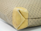 Gucci Vintage Sherry Line Interlocking Micro GG Shoulder Bag Tote Beige — view 7
