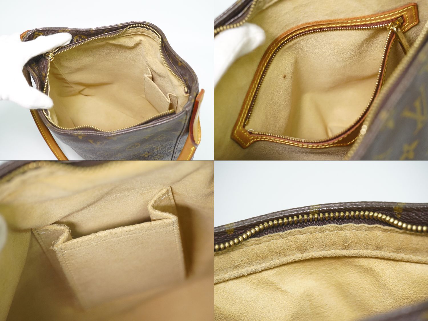 Louis Vuitton LV Looping GM Monogram Shoulder Bag Brown — view 8