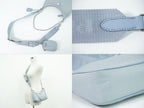 Prada Re Edition 2-Way Shoulder Bag Pochette Nylon Light Blue — view 6