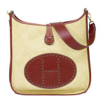Hermes Evelyne 1 GM Pana Must Low Shoulder Bag Beige