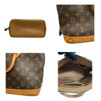 Louis Vuitton Monogram Alma Brown Gold Leather Handbag — view 5