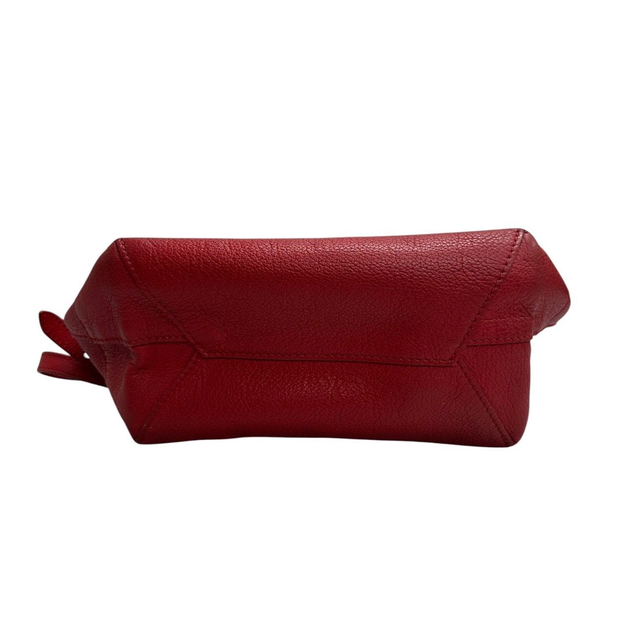 Louis Vuitton Lockme Red Ruby Silver Leather Backpack — view 5