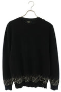 Fendi Gradient Zucca Pattern Knit 52 Sweater