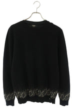 Fendi Gradient Zucca Pattern Knit 52 Sweater