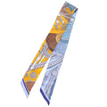 Hermes Twilly Silk All Over Pattern Scarf