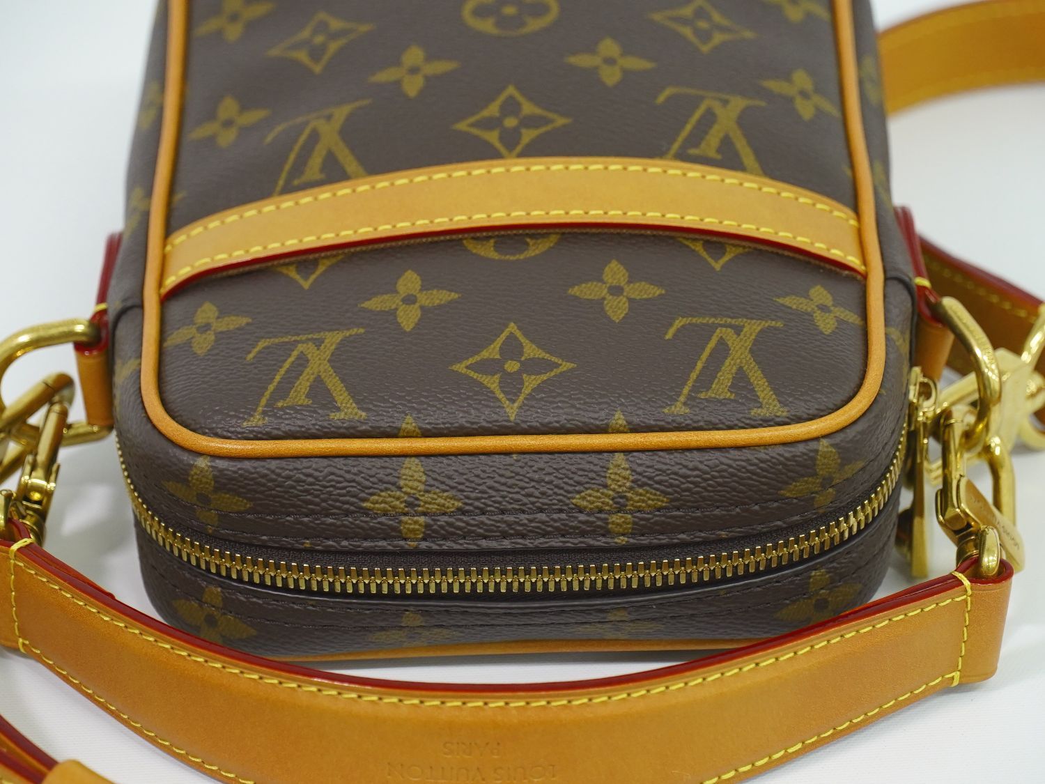 Louis Vuitton LV Danube Monogram Archive 2-Way Shoulder Bag Brown — view 5