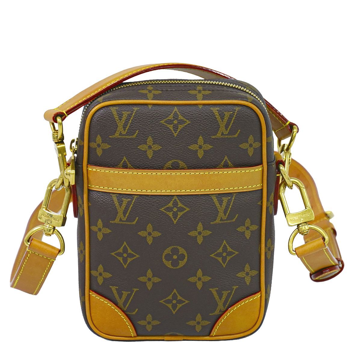 Louis Vuitton LV Danube Monogram Archive 2-Way Shoulder Bag Brown