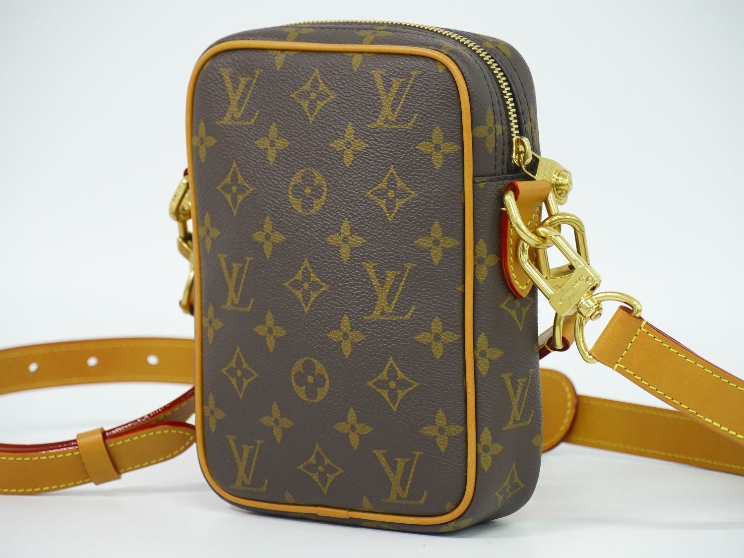 Louis Vuitton LV Danube Monogram Archive 2-Way Shoulder Bag Brown — view 2