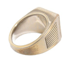 Fendi Ring FF Logo s Silver — view 4