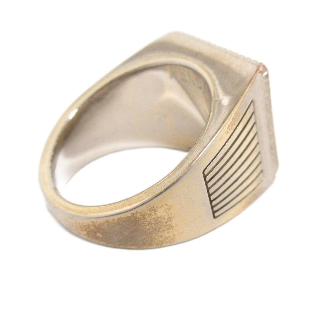 Fendi Ring FF Logo s Silver — view 4