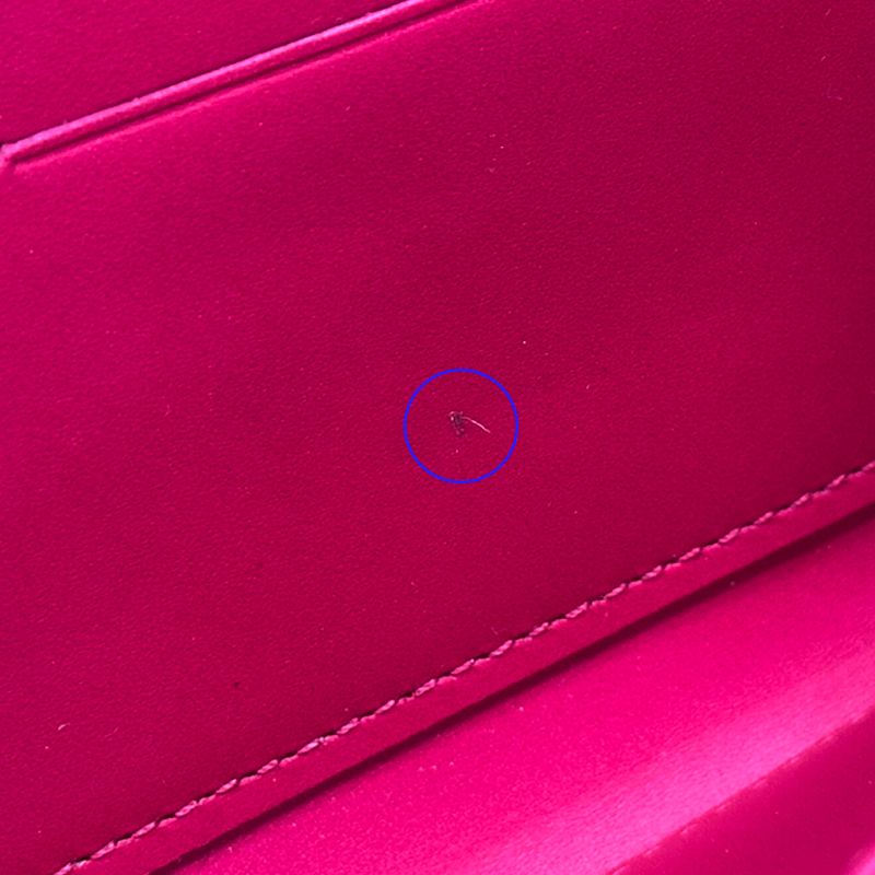 Louis Vuitton Wallet Monogram Ikat Flower Vernis Zippy Rose Indien Pink — view 9