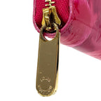 Louis Vuitton Wallet Monogram Ikat Flower Vernis Zippy Rose Indien Pink — view 7