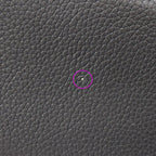 Dior Wallet CD Icon Leather Long Zip Black Logo Simple — view 9