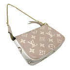 Louis Vuitton Pouch Monogram Bicolor Empreinte Mini Pochette Khaki Beige Mini — view 4