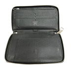 Louis Vuitton Damier Graphite Black Silver Leather Wallet — view 5