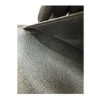 Louis Vuitton Damier Graphite Black Silver Leather Wallet — view 6