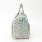 Louis Vuitton Monogram Iridescent Keepall Bandouliere 45 Boston Bag Multicolor