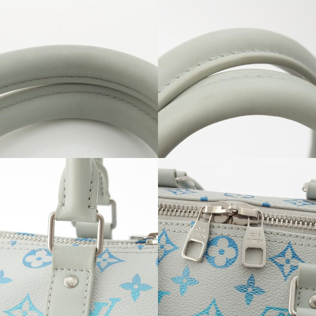 Louis Vuitton Monogram Iridescent Keepall Bandouliere 45 Boston Bag Multicolor