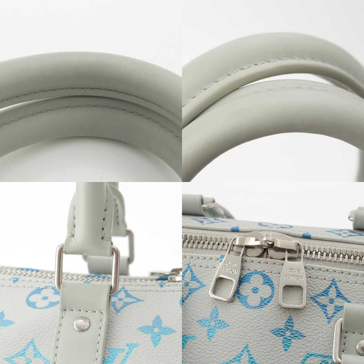 Louis Vuitton Monogram Iridescent Keepall Bandouliere 45 Boston Bag Multicolor