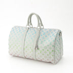 Louis Vuitton Monogram Iridescent Keepall Bandouliere 45 Boston Bag Multicolor