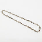 Fendi Ten Necklace Bucket FF Logo Link Chain Silver — view 3