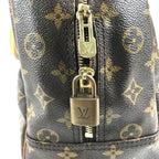 Louis Vuitton Handbag Deauville Monogram Canvas Brown — view 6