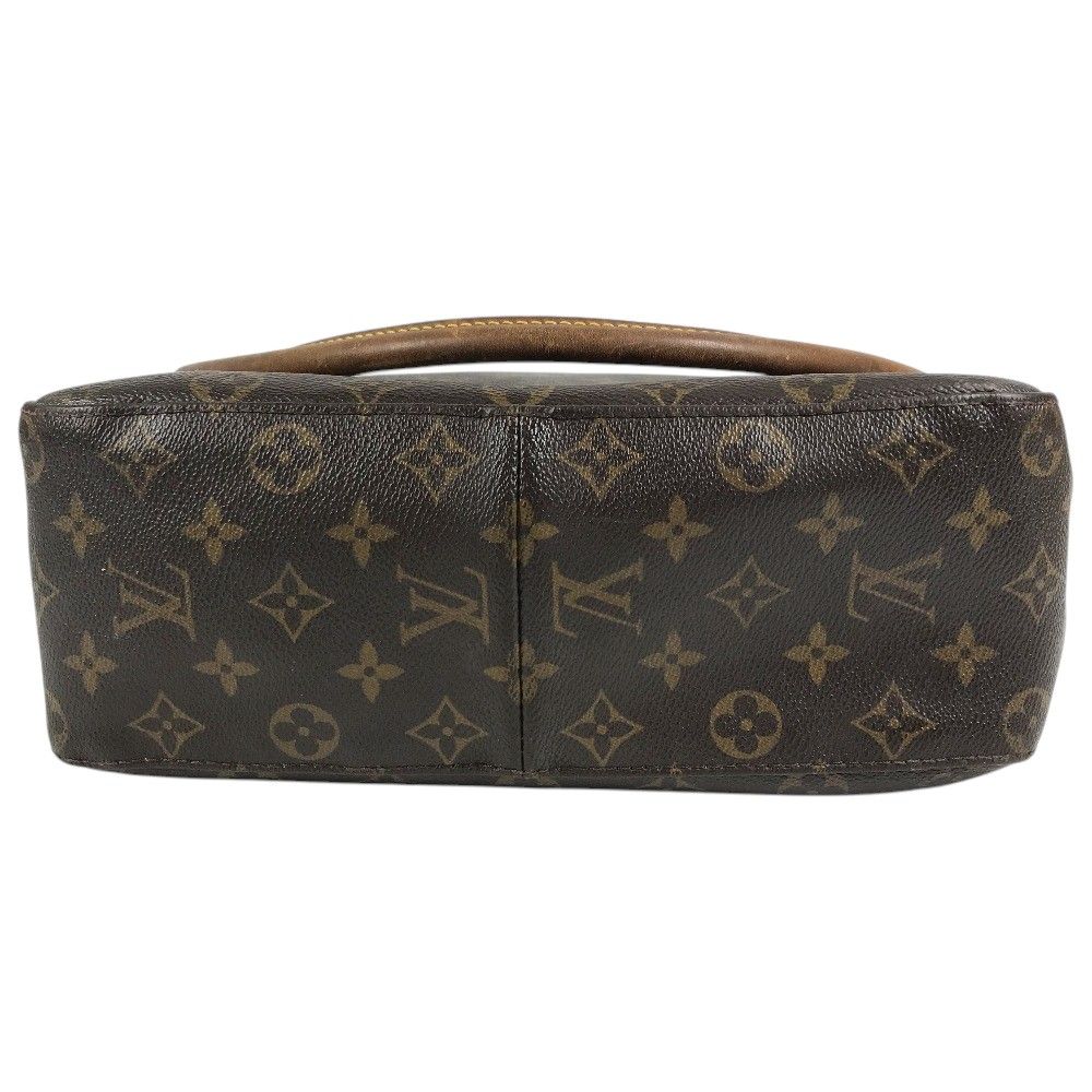 Louis Vuitton Shoulder Bag Looping GM Monogram Canvas Brown — view 4