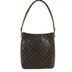 Louis Vuitton Shoulder Bag Looping GM Monogram Canvas Brown