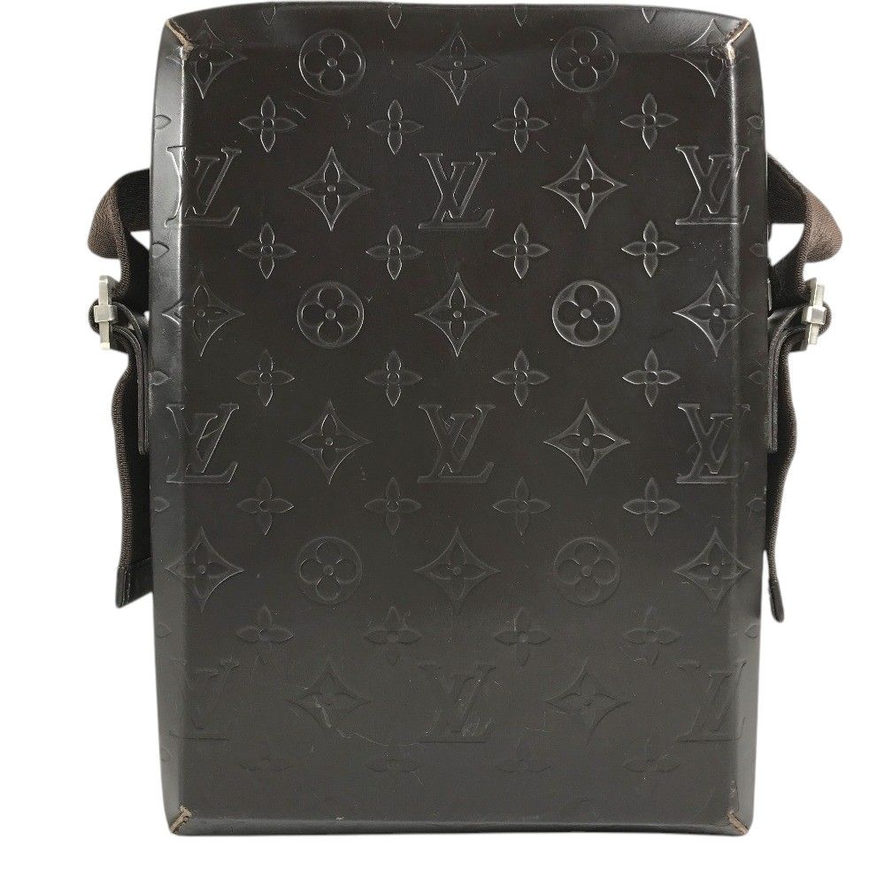Louis Vuitton Shoulder Bag Bobi Monogram Glace Leather Cafe Brown
