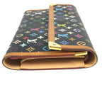 Louis Vuitton Wallet Porte Tresor International Monogram Multicolor Canvas Noir — view 5