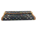 Louis Vuitton Wallet Porte Tresor International Monogram Multicolor Canvas Noir — view 2