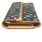 Louis Vuitton Wallet Porte Tresor International Monogram Multicolor Canvas Noir — view 4
