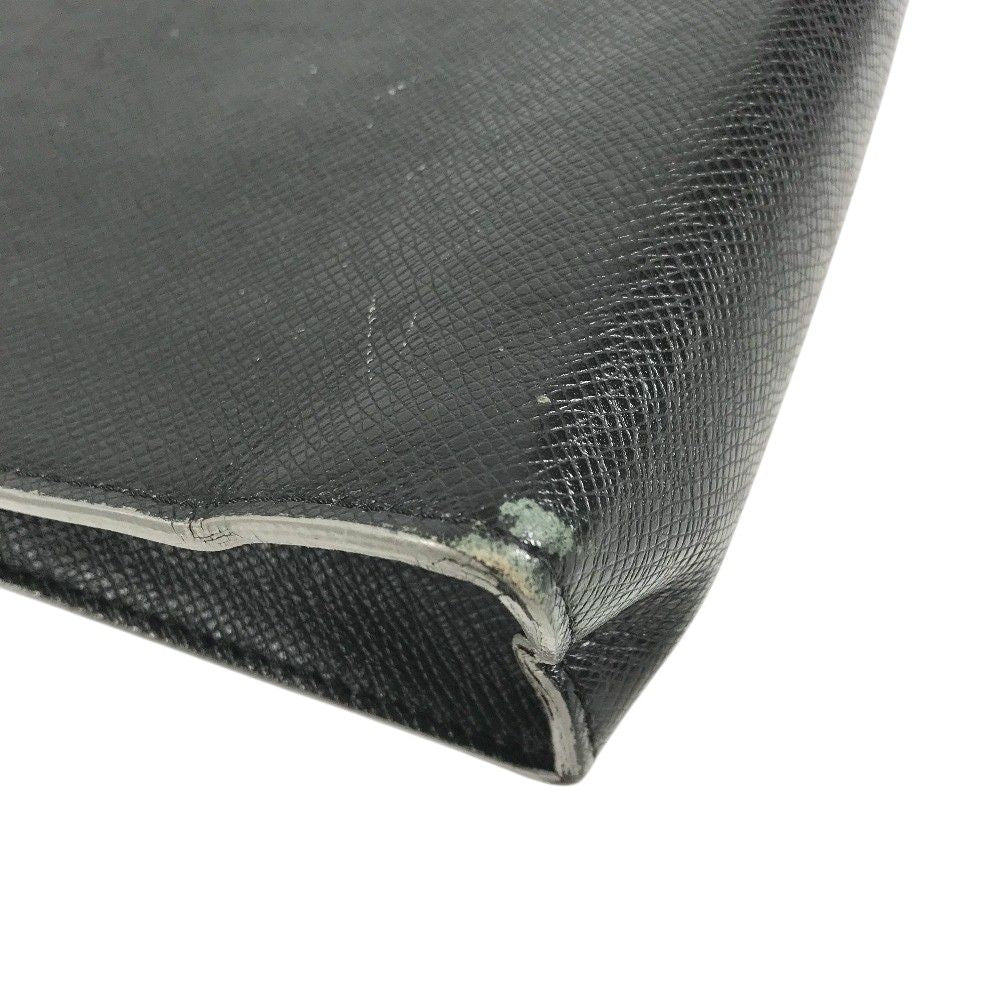 Louis Vuitton Clutch Pochette Voyage Taiga Leather Ardoise Black — view 5