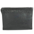 Louis Vuitton Clutch Pochette Voyage Taiga Leather Ardoise Black