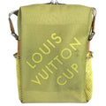 Louis Vuitton Shoulder Bag Weatherly Damier Geant Canvas Yellow