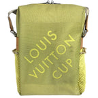 Louis Vuitton Shoulder Bag Weatherly Damier Geant Canvas Yellow