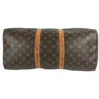 Louis Vuitton Boston Bag Keepall 45 Monogram Canvas Brown — view 4