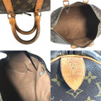 Louis Vuitton Boston Bag Keepall 45 Monogram Canvas Brown — view 8