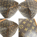 Louis Vuitton Boston Bag Keepall 45 Monogram Canvas Brown — view 7