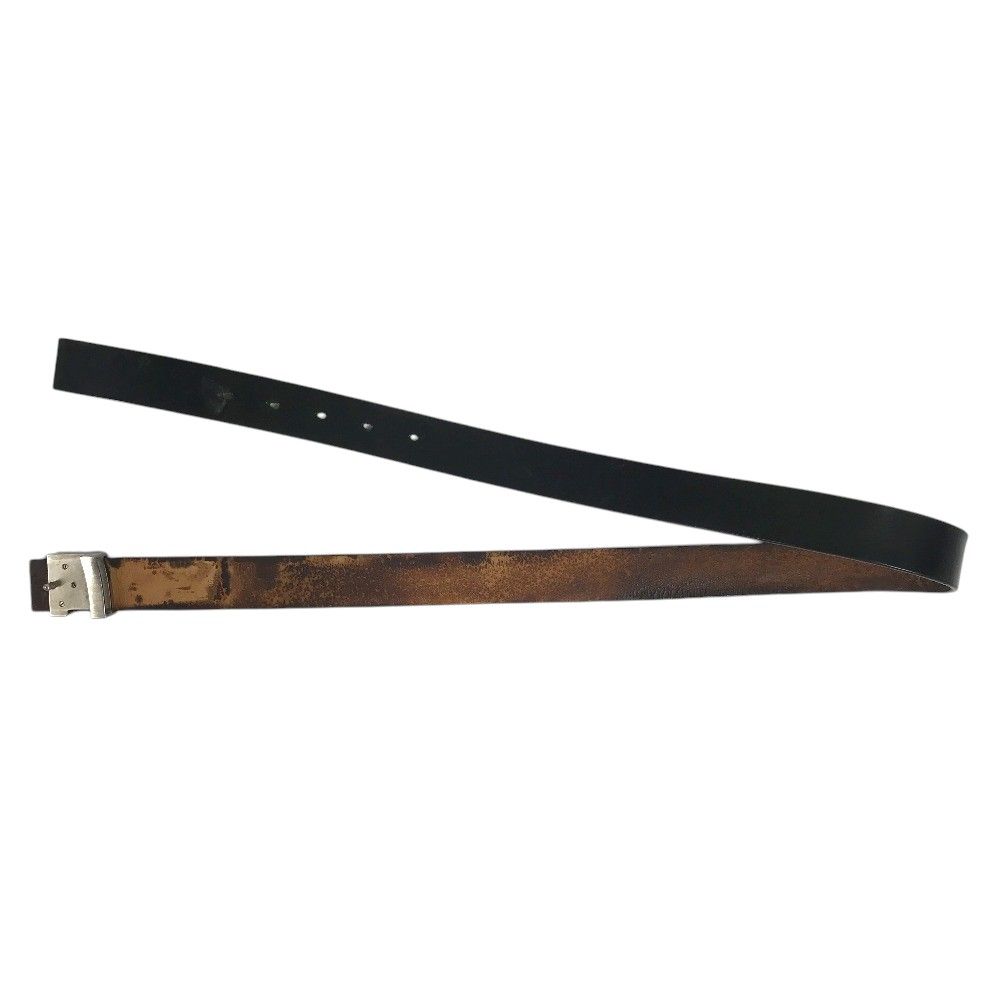 Louis Vuitton Belt Ceinture Initial Leather Black — view 3