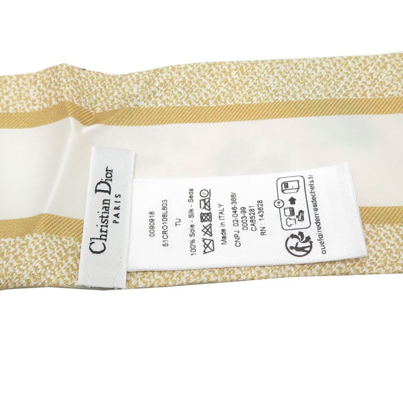 Dior Scarf White — view 5