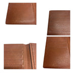 Louis Vuitton Monogram Brown Leather Wallet Billfold — view 7