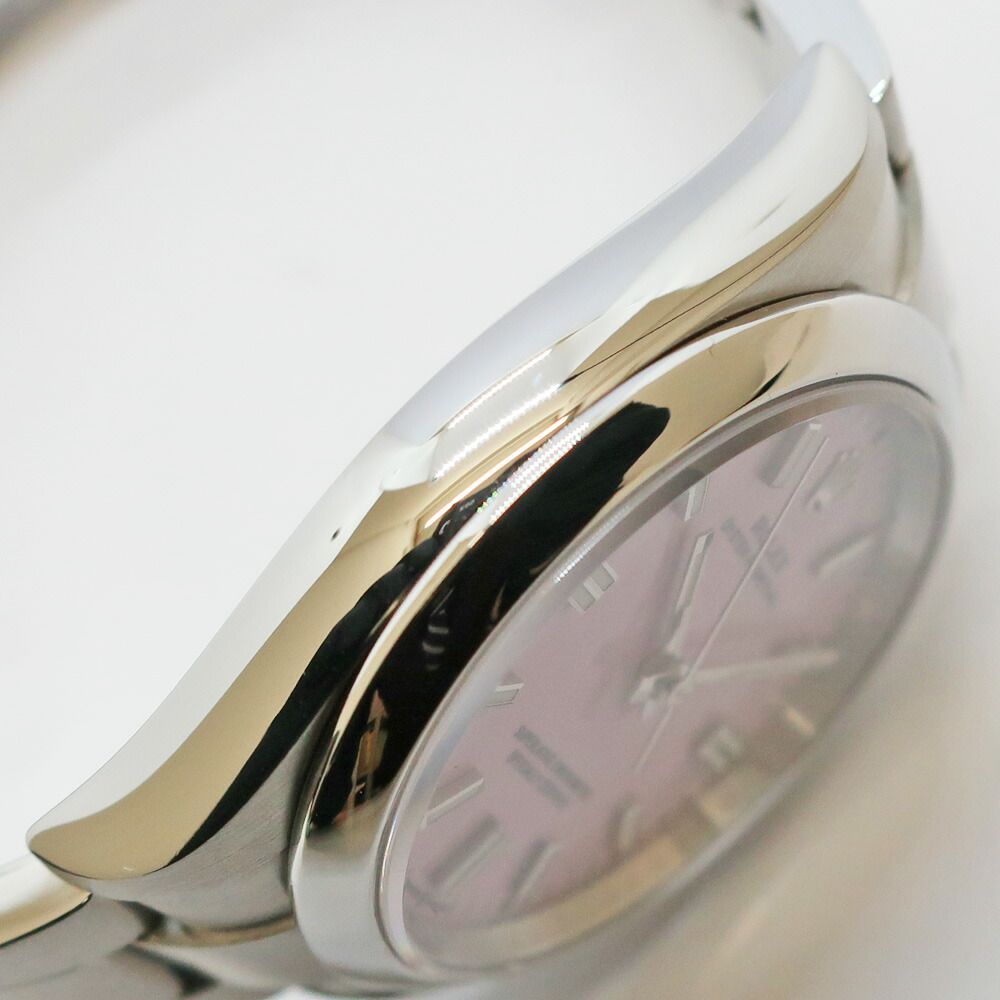 Rolex Ten Polished Oyster Perpetual 36 Candy Pink SS Watch with Card — view 5
