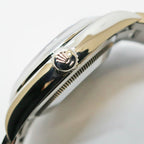 Rolex Ten Polished Oyster Perpetual 36 Candy Pink SS Watch with Card — view 3